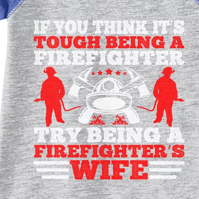 Cool Firefighters Wife Gift Infant Baby Jersey Bodysuit