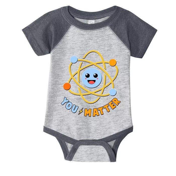 Cute Funny You Matter Science Atom Infant Baby Jersey Bodysuit