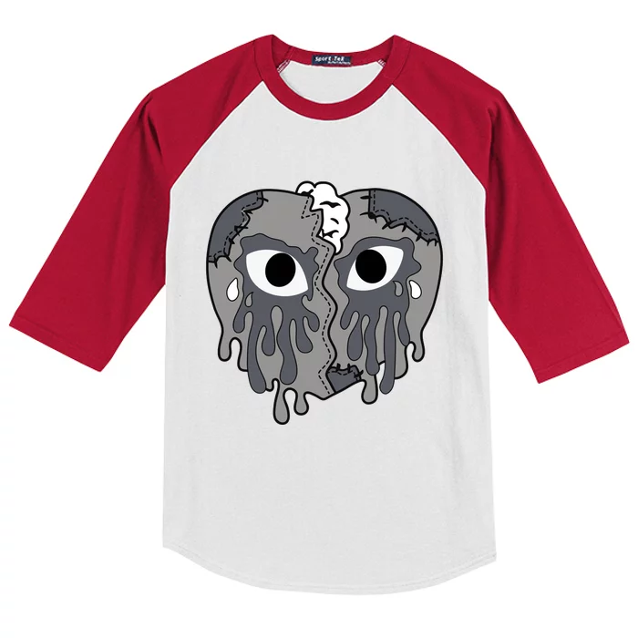 Cool Grey 11 Shirts To Match Sneaker Match Tees Kids Colorblock Raglan Jersey