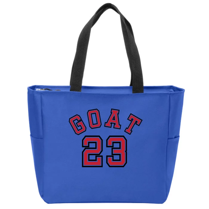 Cool Goat 23 Jordan Basketball Jersey Zip Tote Bag