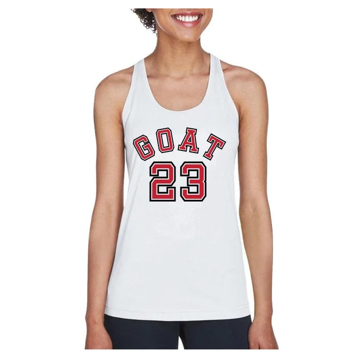 Cool Goat 23 Jordan Basketball Jersey Women's Racerback Tank