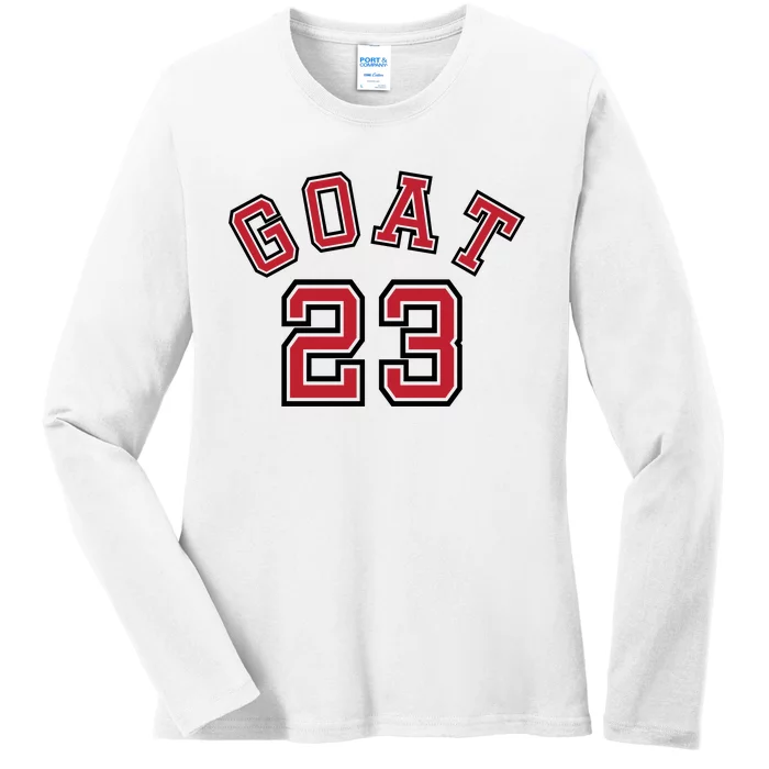 Cool Goat 23 Jordan Basketball Jersey Ladies Long Sleeve Shirt