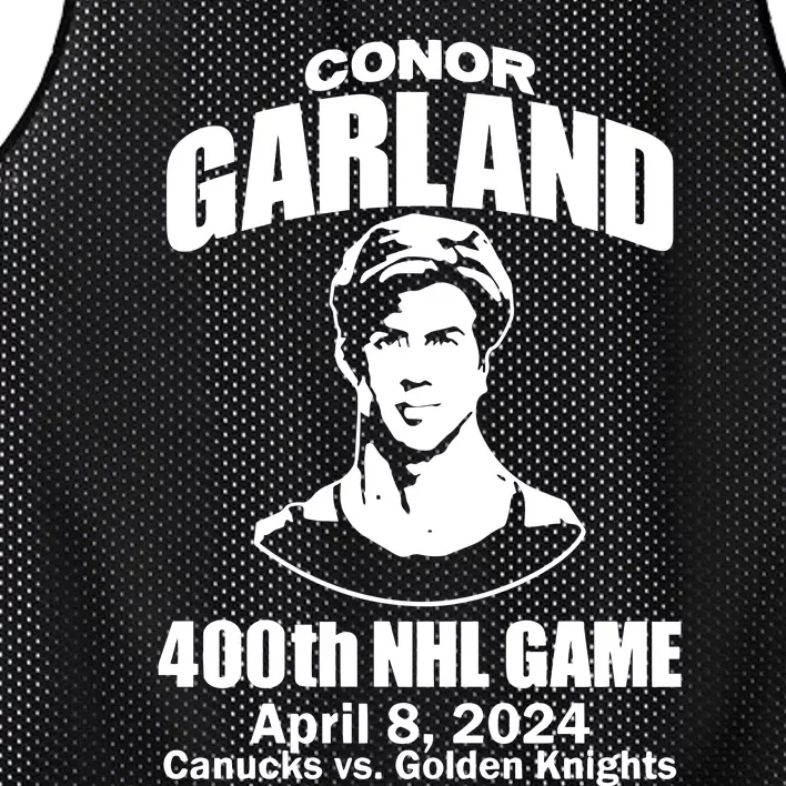 Conor Garland 400th Game Mesh Reversible Basketball Jersey Tank