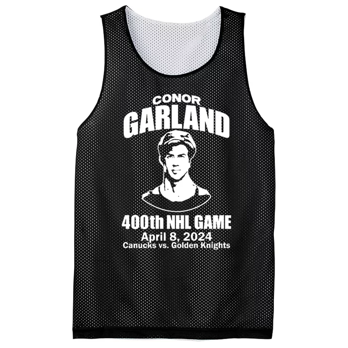 Conor Garland 400th Game Mesh Reversible Basketball Jersey Tank