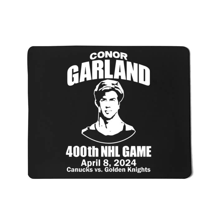 Conor Garland 400th Game Mousepad