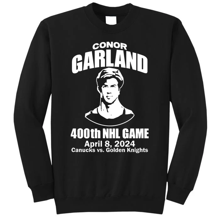 Conor Garland 400th Game Tall Sweatshirt