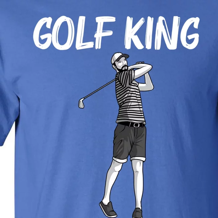 Cool Golf Art Father Golfer Golfing Club Ball Game Great Gift Tall T-Shirt