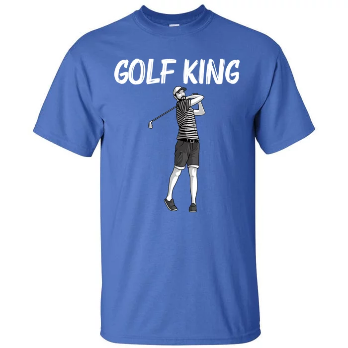 Cool Golf Art Father Golfer Golfing Club Ball Game Great Gift Tall T-Shirt