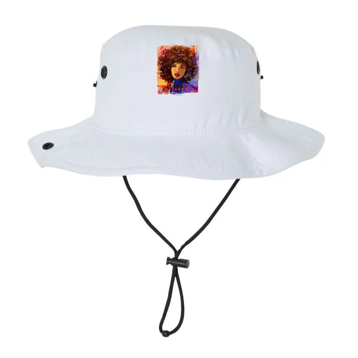 Coloful Graffiti Afro Woman Legacy Cool Fit Booney Bucket Hat