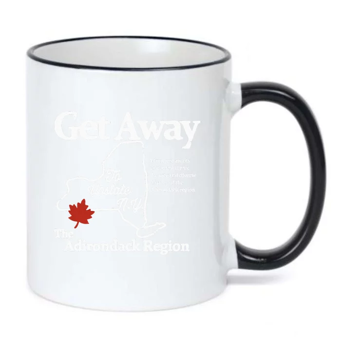 Charlie Get Away To Upstate New York Black Color Changing Mug