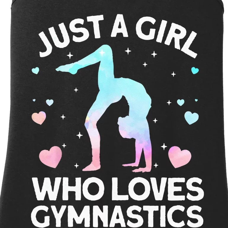 Cool Gymnastics Art For Women Girls Gymnastics Gymnast Coach Ladies Essential Tank