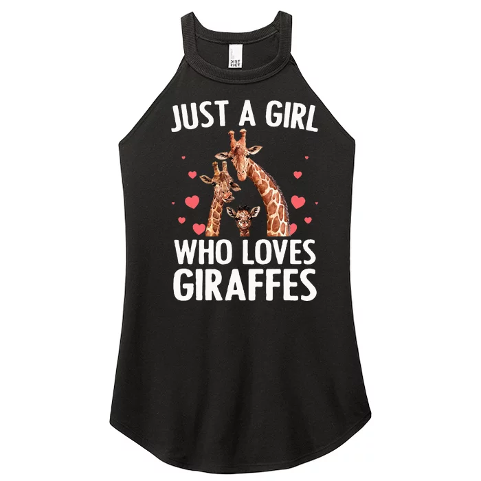 Cool Giraffe Africa Safari Zoo Animal Lovers Women’s Perfect Tri Rocker Tank