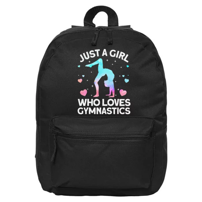 Cool Gymnastics Art Gymnastics Gymnast Coach 16 in Basic Backpack