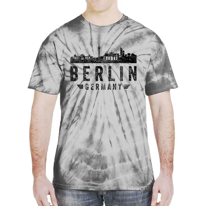 Capital Germany Berlin Souvenir Top Berlin Skyline Berlin Tie-Dye T-Shirt