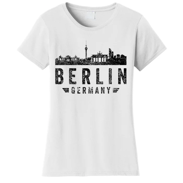 Capital Germany Berlin Souvenir Top Berlin Skyline Berlin Women's T-Shirt