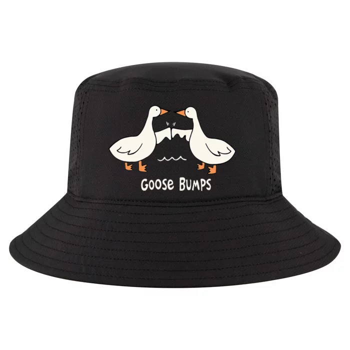 Cute Goose Bumps Funny Animal Pun Lover Cool Comfort Performance Bucket Hat