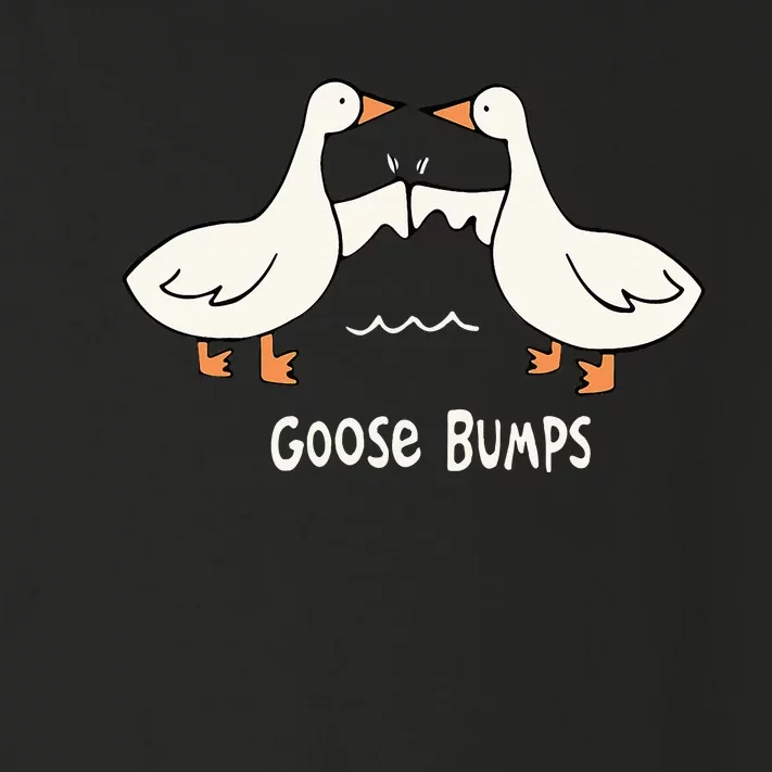 Cute Goose Bumps Funny Animal Pun Lover Toddler Long Sleeve Shirt