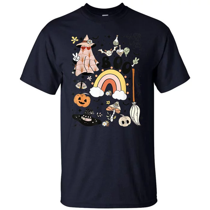 Cute Ghost Boo Halloween, Ghost Spooky Season, Halloween Tee Tall T-Shirt