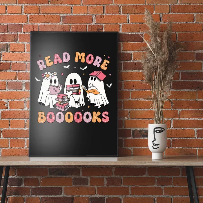 Cute Ghost Book Read More Books Funny Teachers Halloween Poster