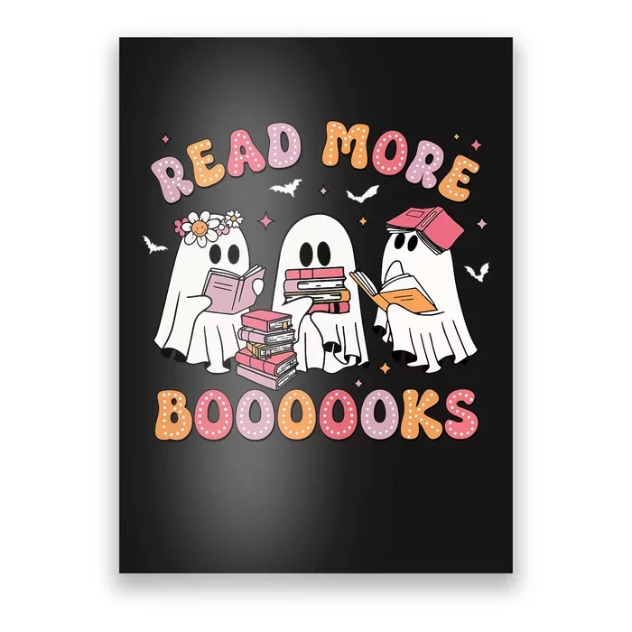 Cute Ghost Book Read More Books Funny Teachers Halloween Poster