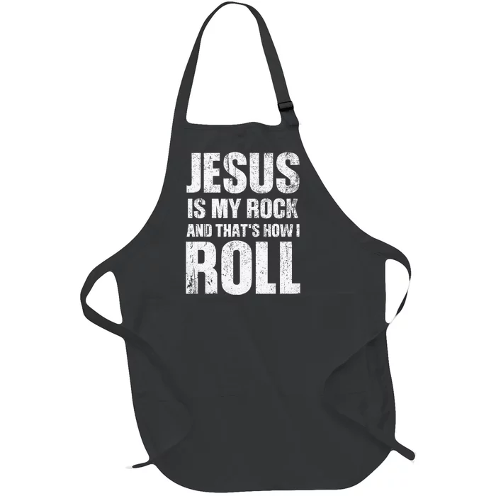 Christian God Bible Verses Full-Length Apron With Pocket