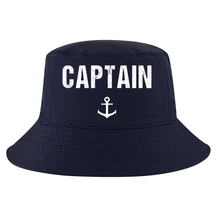 Captain Gift Boat Owner Novelty Gift Cool Comfort Performance Bucket Hat