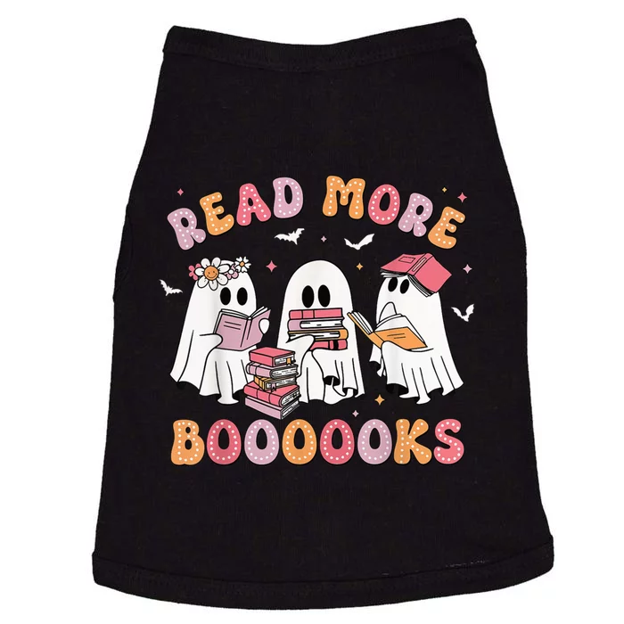 Cute Ghost Book Read More Books Funny Teachers Halloween Doggie Tank