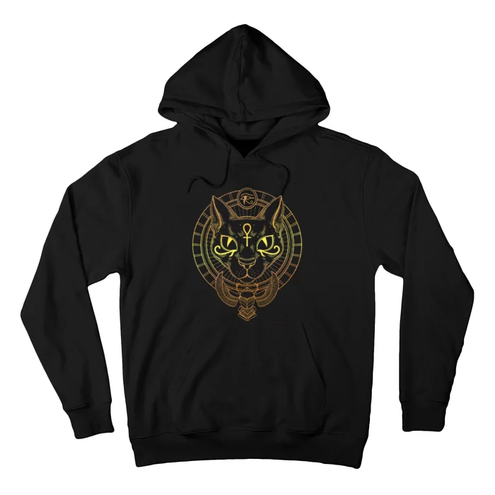 Cat Goddess Bastet Cat Egyptian Hoodie