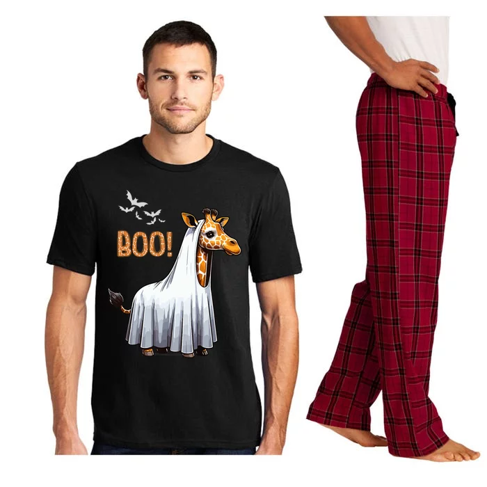 Cute Giraffe Boo Halloween Costume Zoo Lover Pajama Set