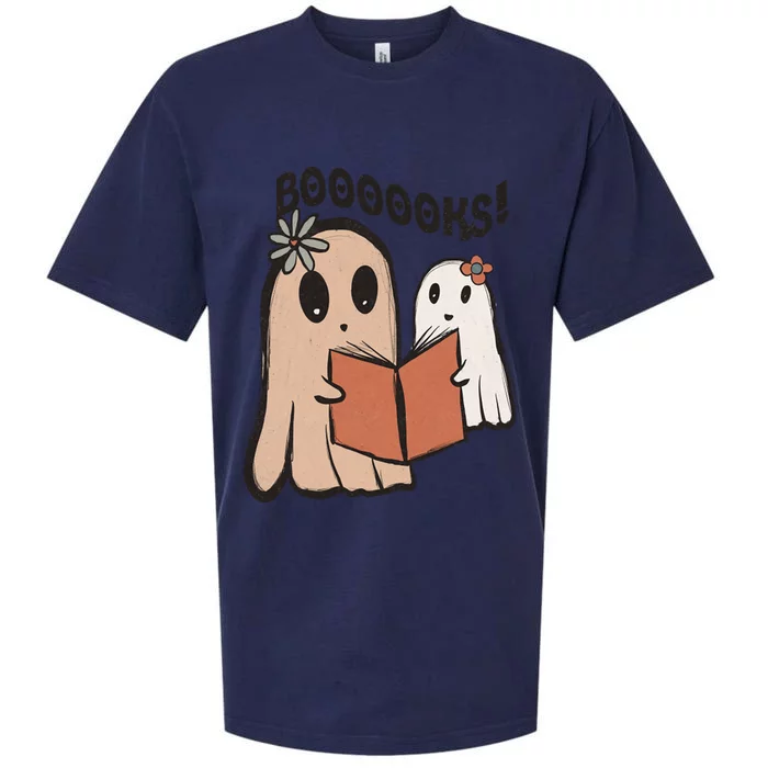 Cute Ghost Book Worm Nerd Boooks Halloween Party Costume Gift Sueded Cloud Jersey T-Shirt