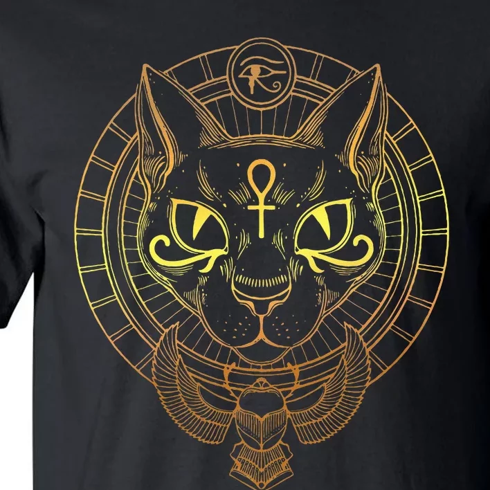 Cat Goddess Bastet Cat Egyptian Tall T-Shirt