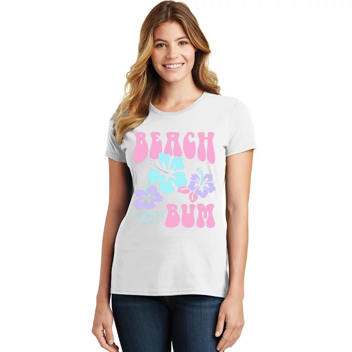 Coconut Girl Beach Bum Pastel 90s Retro Women's T-Shirt