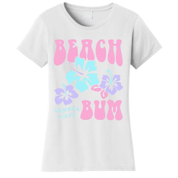 Coconut Girl Beach Bum Pastel 90s Retro Women's T-Shirt