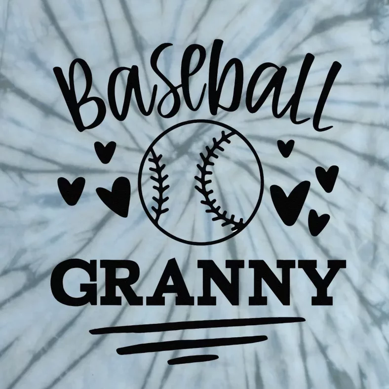 Cute Granny Baseball Granny Tie-Dye T-Shirt