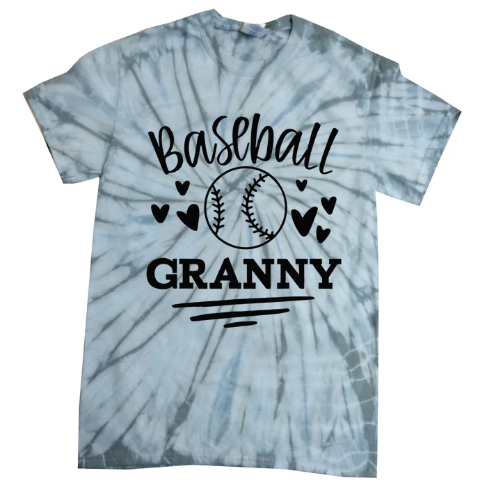 Cute Granny Baseball Granny Tie-Dye T-Shirt