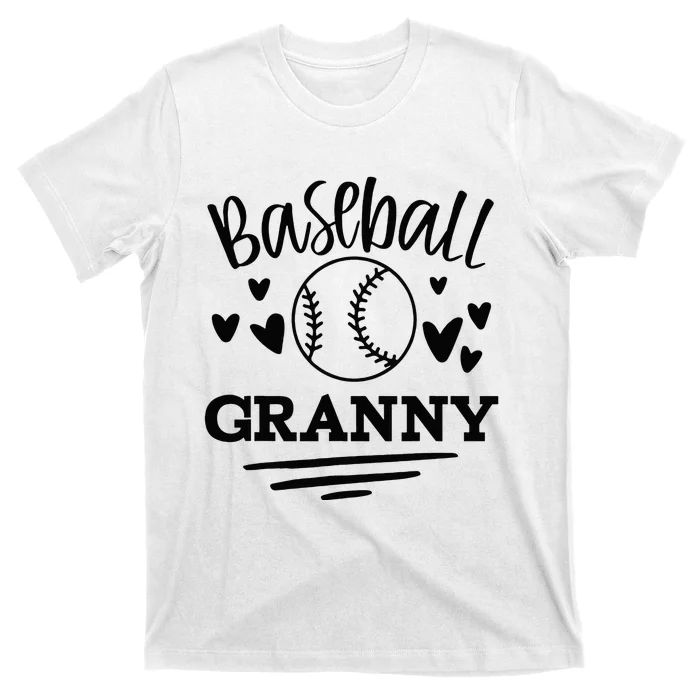 Cute Granny Baseball Granny T-Shirt