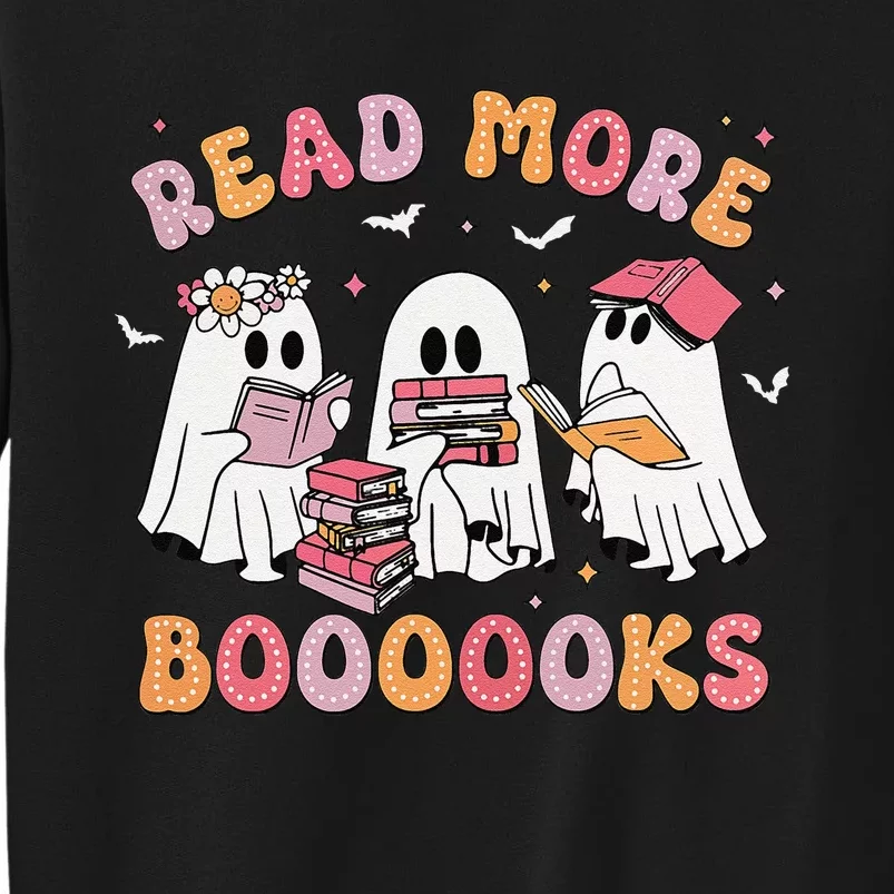 Cute Ghost Book Read More Books Funny Teachers Halloween Tall Sweatshirt