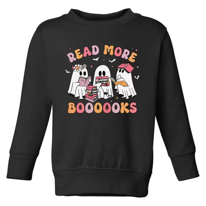 Cute Ghost Book Read More Books Funny Teachers Halloween Toddler Sweatshirt