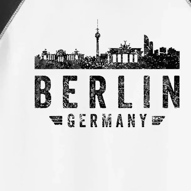 Capital Germany Berlin Souvenir Top Berlin Skyline Berlin Toddler Fine Jersey T-Shirt