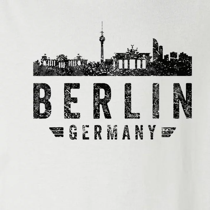 Capital Germany Berlin Souvenir Top Berlin Skyline Berlin Toddler Long Sleeve Shirt