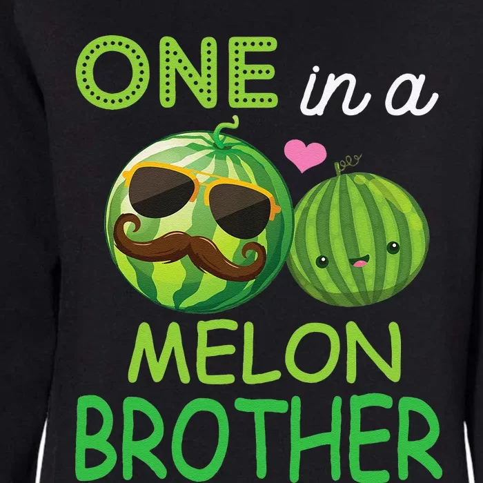 Cool Glass Bearded Man And Melons One In A Melon Brother Womens California Wash Sweatshirt