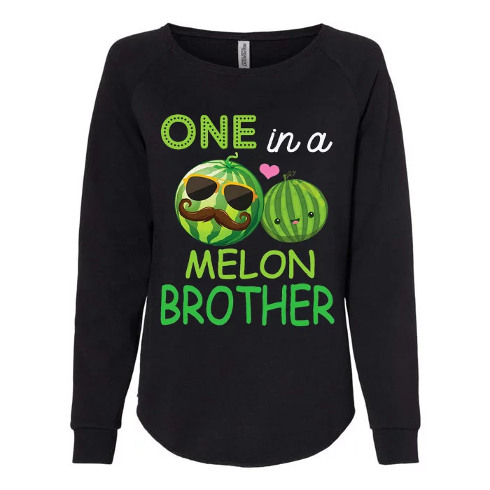 Cool Glass Bearded Man And Melons One In A Melon Brother Womens California Wash Sweatshirt