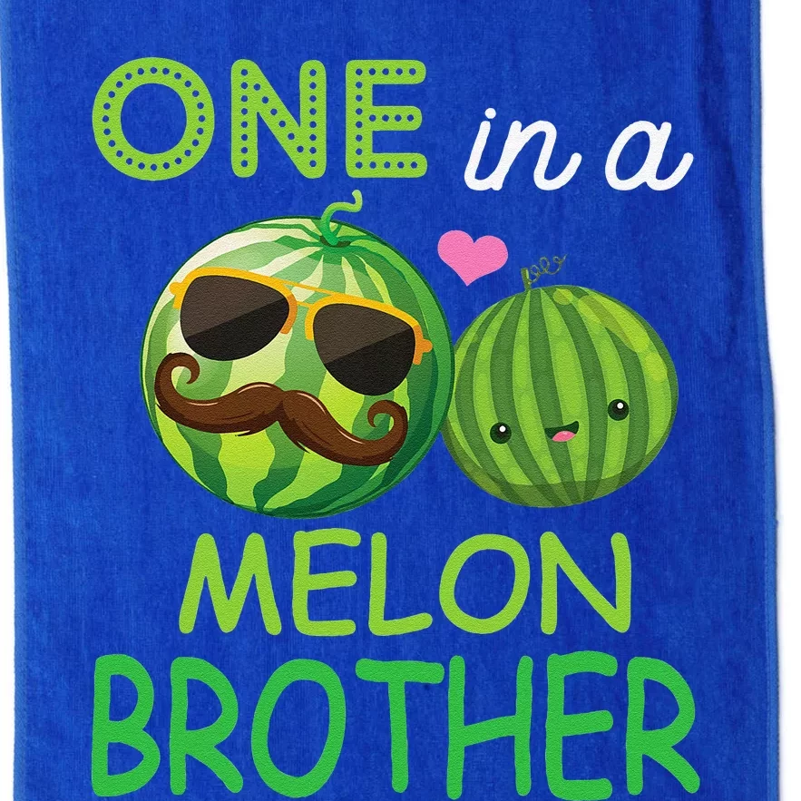 Cool Glass Bearded Man And Melons One In A Melon Brother Platinum Collection Golf Towel