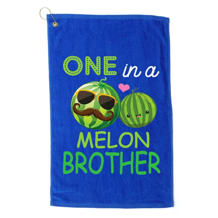 Cool Glass Bearded Man And Melons One In A Melon Brother Platinum Collection Golf Towel