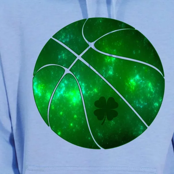 Clover Green Basketball Lover Unisex Surf Hoodie