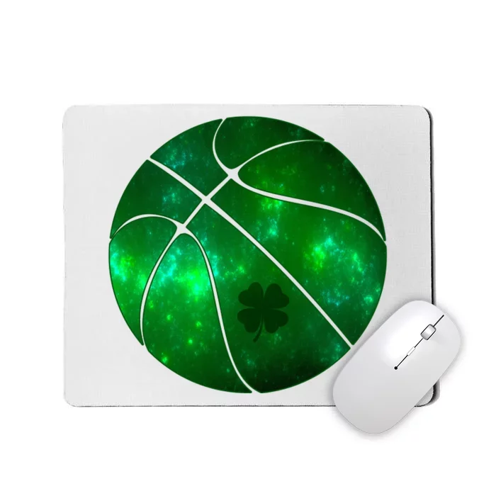 Clover Green Basketball Lover Mousepad