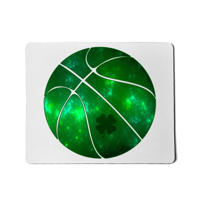 Clover Green Basketball Lover Mousepad