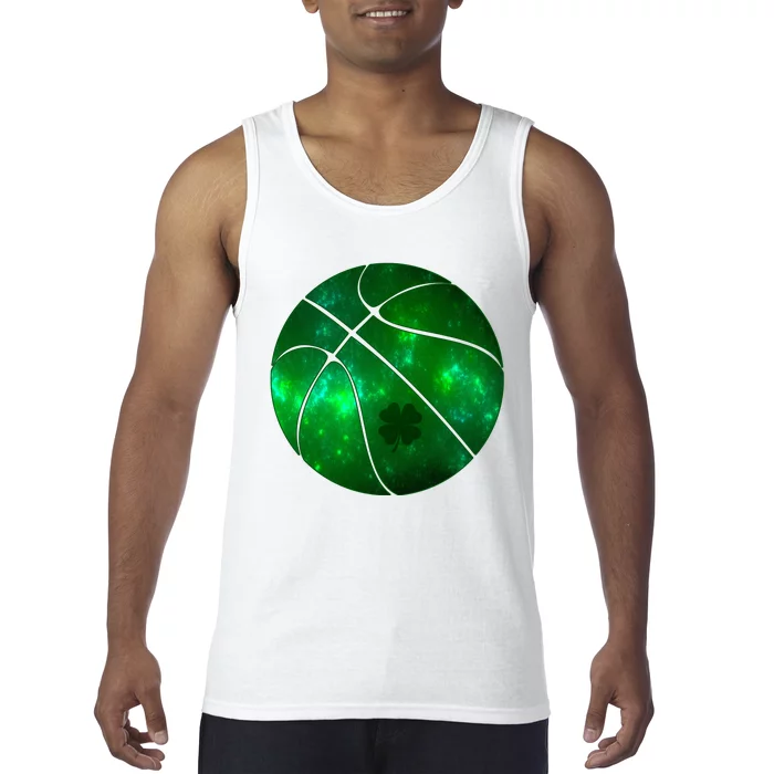 Clover Green Basketball Lover Tank Top