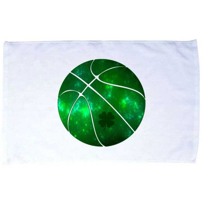 Clover Green Basketball Lover Microfiber Hand Towel