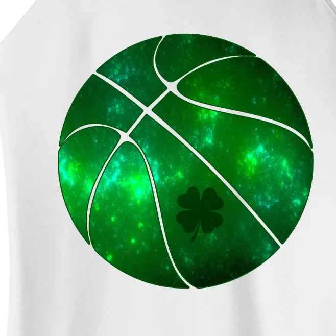 Clover Green Basketball Lover Women’s Perfect Tri Rocker Tank